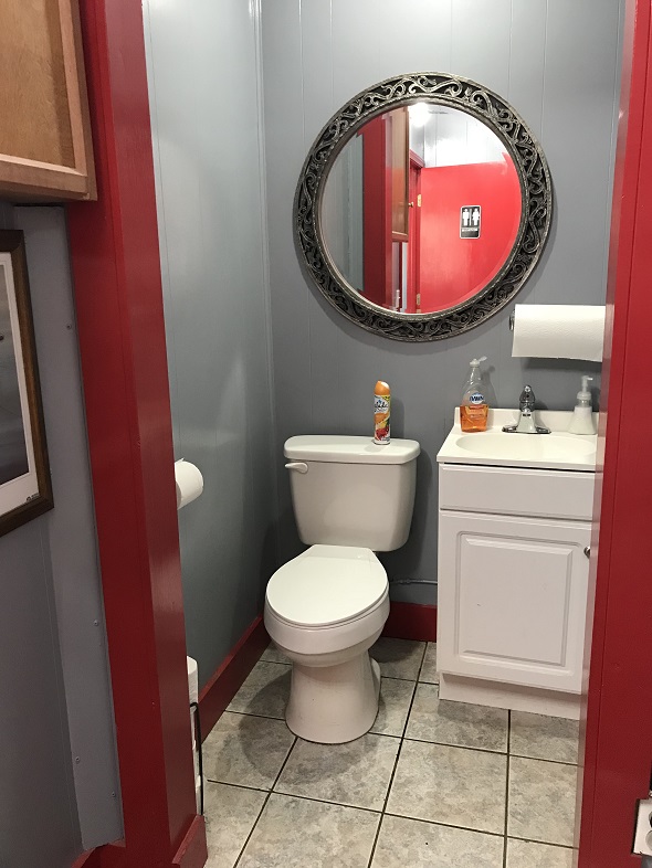 Clean Restroom at Tire & Muffler USA